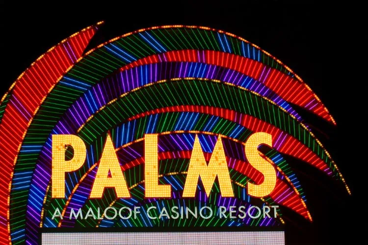 palms casino sign in las vegas